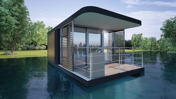 Huqve floating apartments