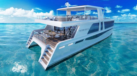 Unrivaled on the sea – catamaran designed to delight