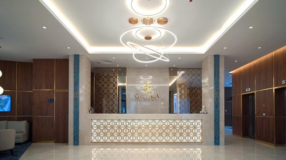 The reception of congress hotel