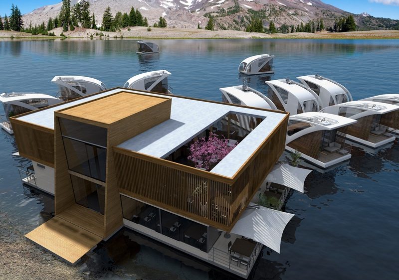 The Floating Hotel with Catamaran Apartments