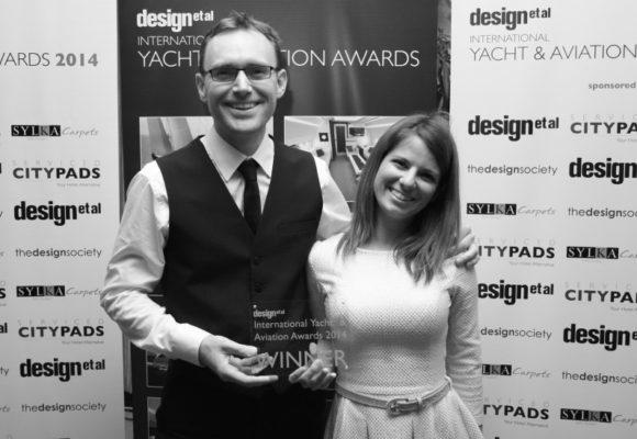 Our interior design of a private aircraft awarded in London