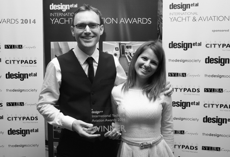 Our interior design of a private aircraft awarded in London