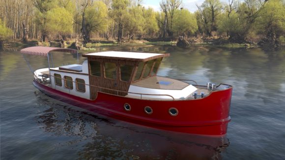 Redesigning history: Complete makeover of the 40s tugboat