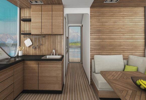 A thin line between the interior and the exterior