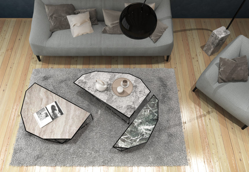 Modular coffee table