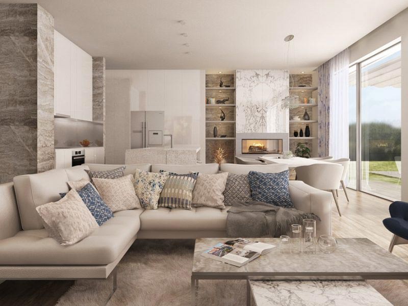 Energy efficient family home interior Energy efficient family home interior