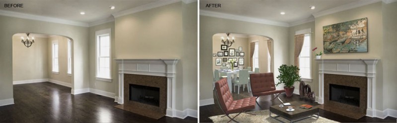 New service offering – Virtual staging