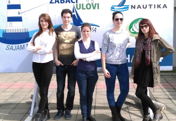 Salt & Water team at the Belgrade Boat Show 2016
