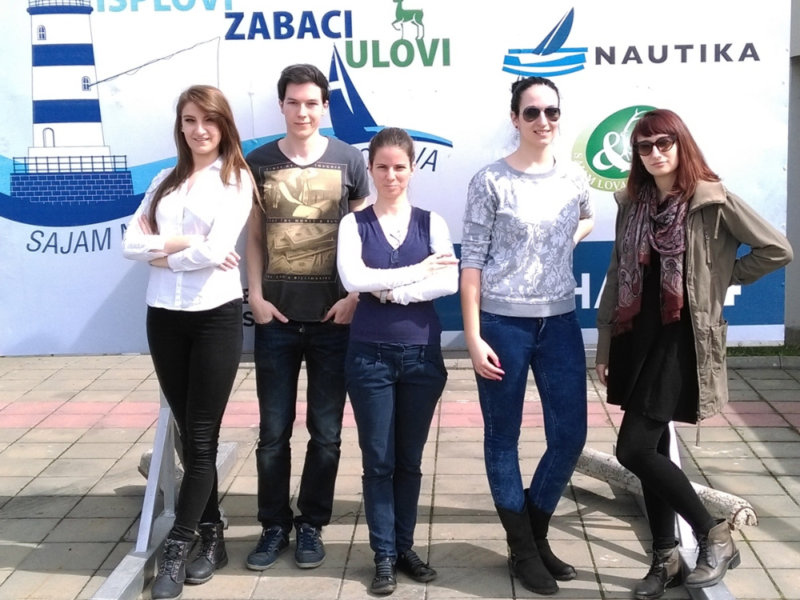 Salt & Water team at the Belgrade Boat Show 2016