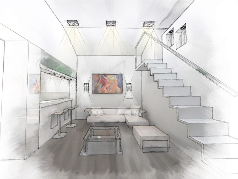 This is how the home lighting is done right