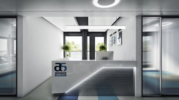 Interior of the Advanced Silicon Business Space